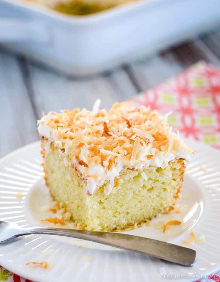 Birthday Cake Club: Pineapple Coconut Cake - by Tessa Huff