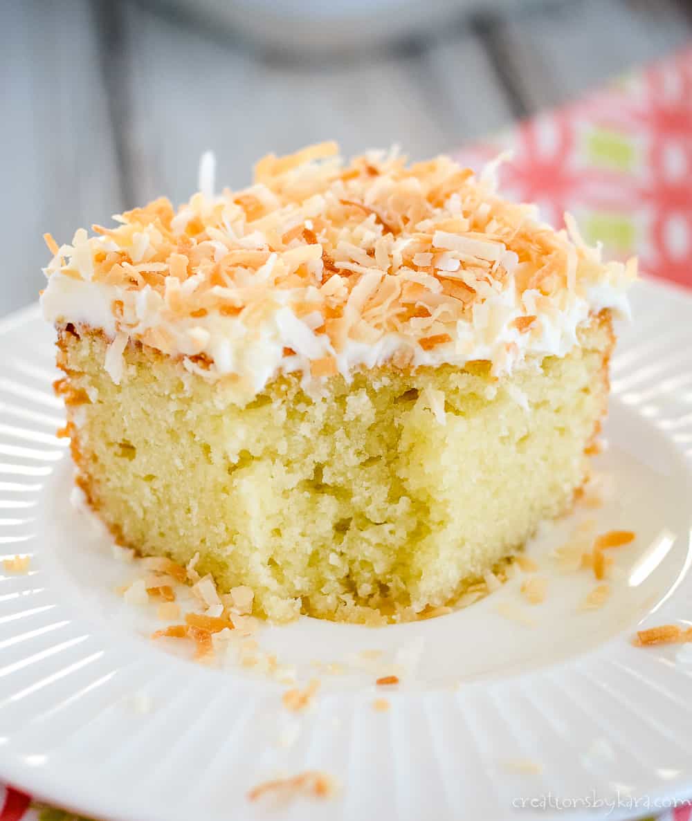 Incredible Easy Coconut Cake Recipe (From Scratch ...