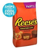 Reese's Chocolate Peanut Butter Cup Candy, Miniatures, Party Bag