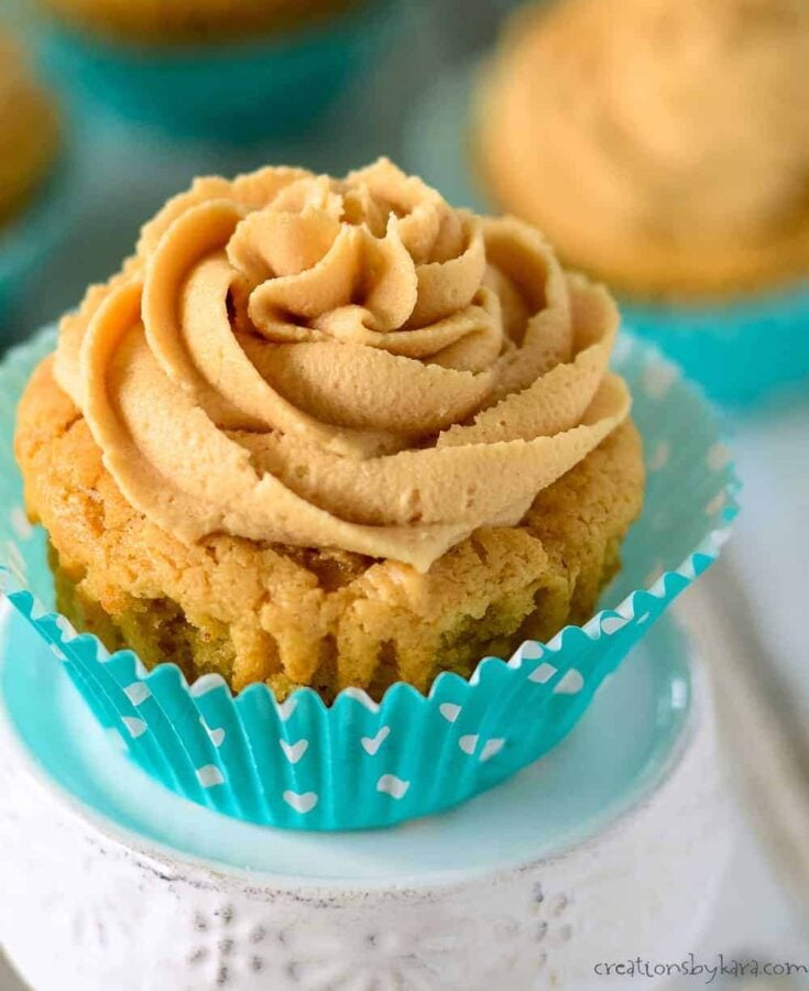 Peanut Butter Cupcakes