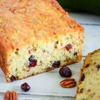 Pineapple Cranberry Zucchini Bread
