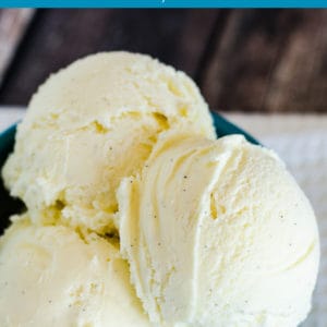 homemade vanilla ice cream pinterest pin