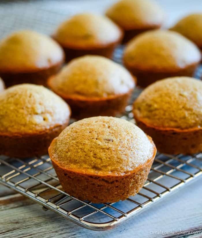 muffins on a cooling rack