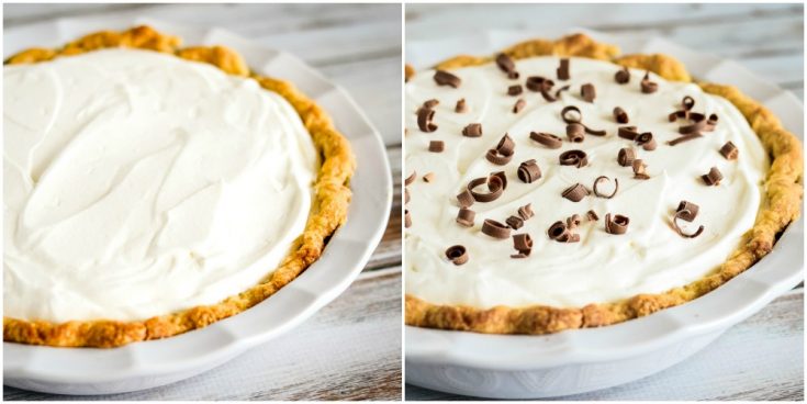 Homemade Chocolate Cream Pie Recipe - Creations by Kara