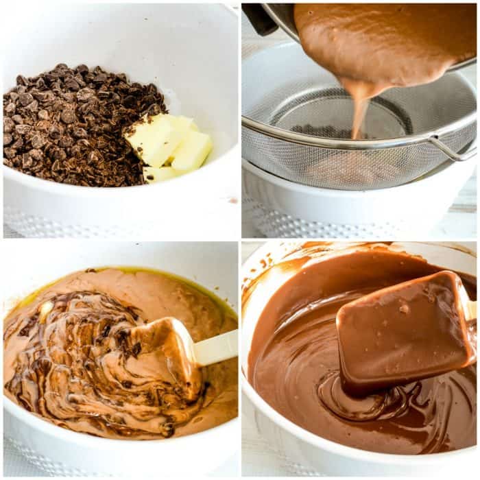 photo instructions for making homemade pudding for chocolate pie