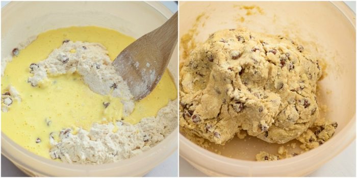 how to form scone dough