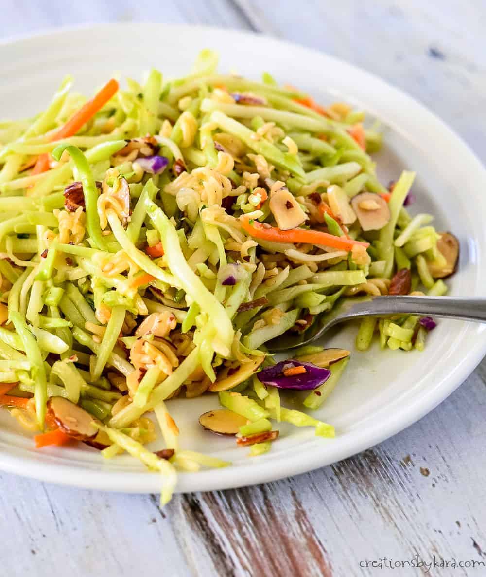 Oriental Salad with Ramen Noodles Recipe Creations by Kara