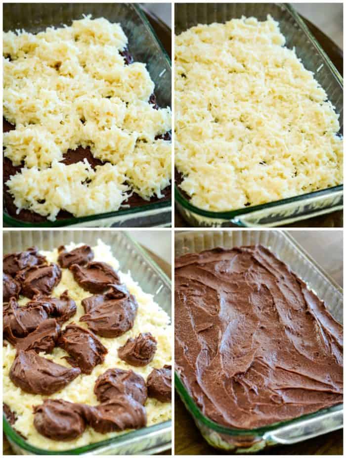 tips for making coconut macaroon brownies