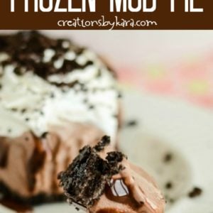 easy frozen mud pie recipe collage