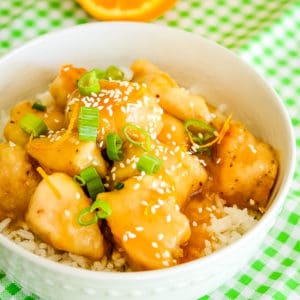easy orange chicken