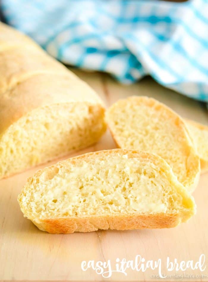 italian bread recipe title photo
