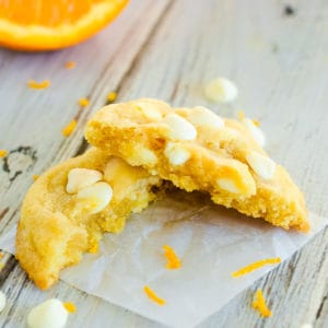 orange creamsicle cookies