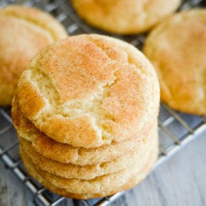 chewy snickerdoodle recipe