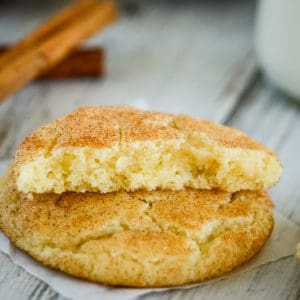 easy snickerdoodle cookies