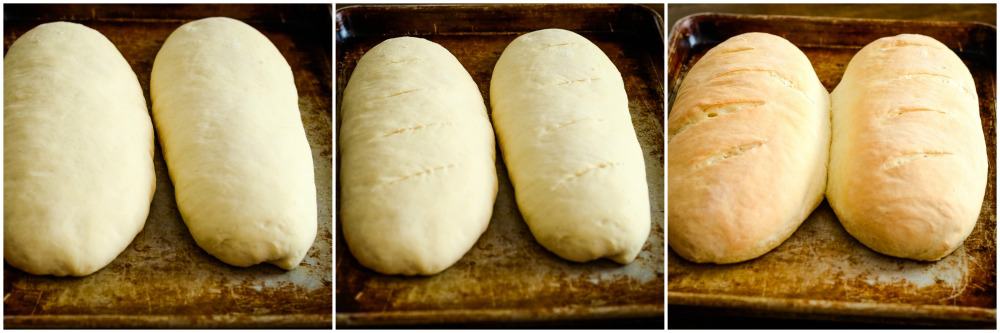 how to form and bake loaves of italian bread