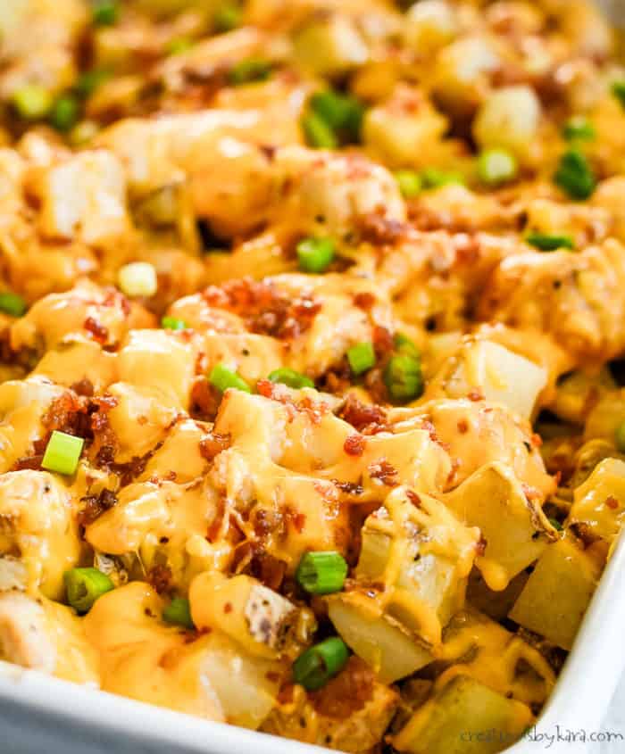 Loaded Chicken & Potatoes (Easy and Delicious!) Creations by Kara