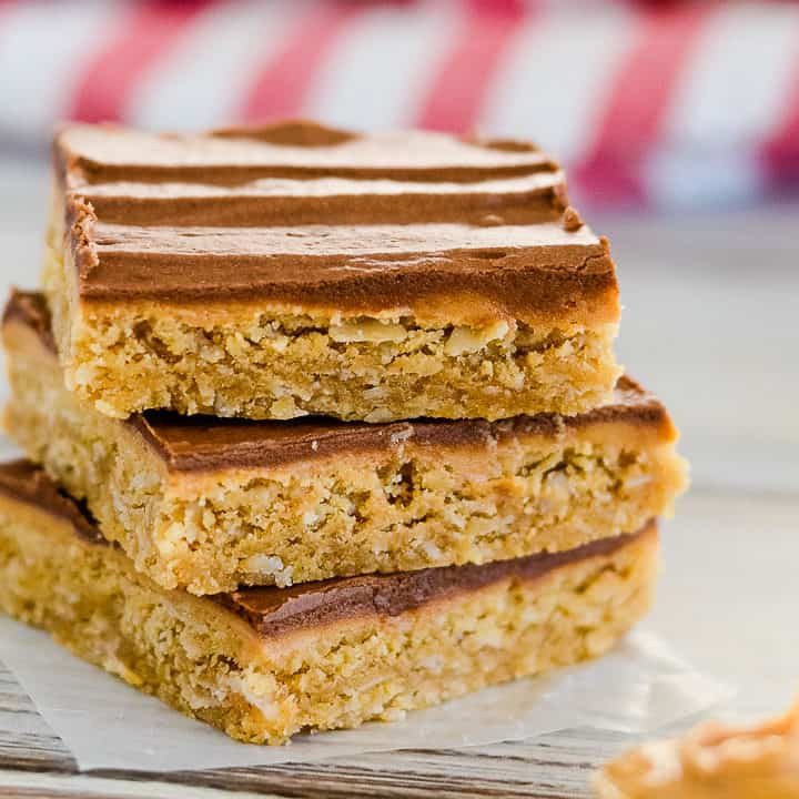 Lunch Lady Peanut Butter Bars-image