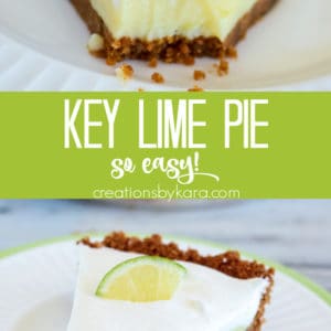 key lime pie recipe collage