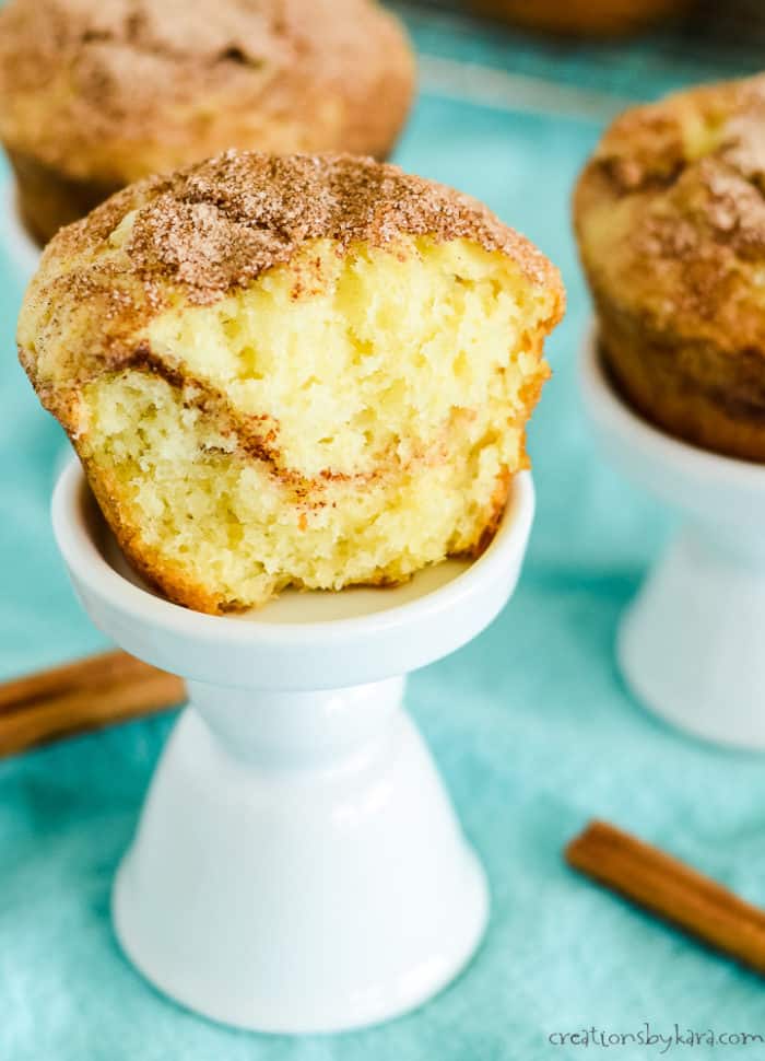 cinnamon swirl muffins recipe