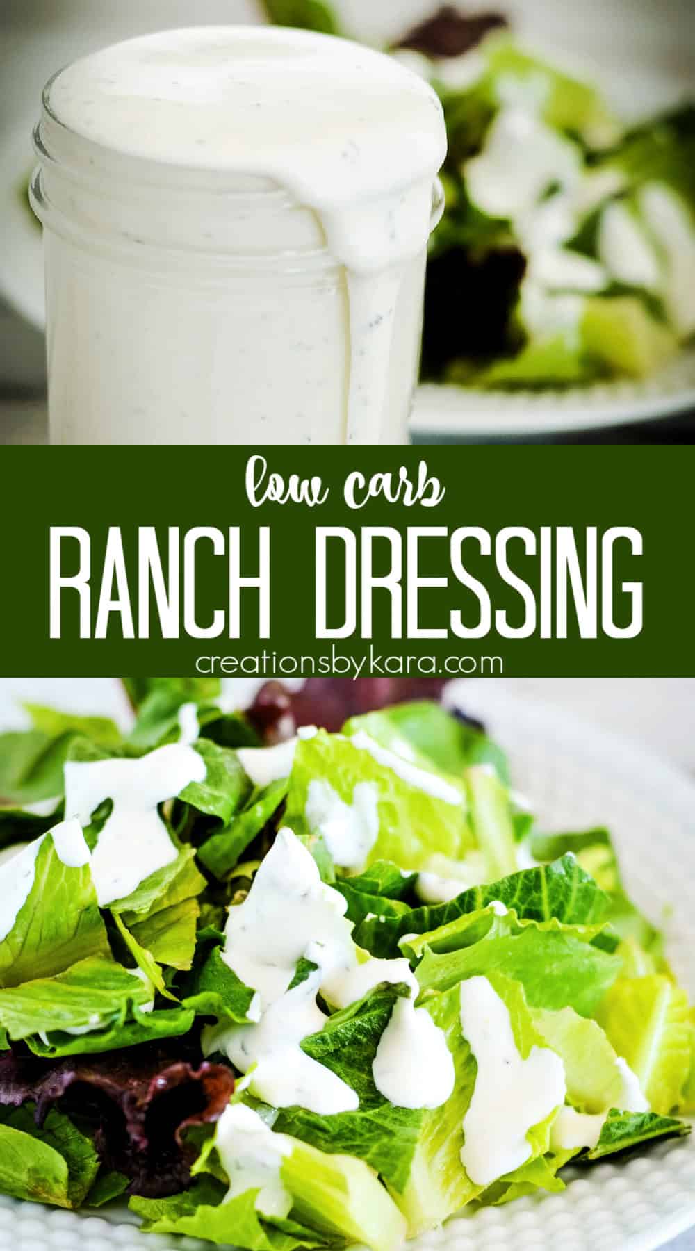 Best Keto Ranch Dressing Recipe - Creations by Kara