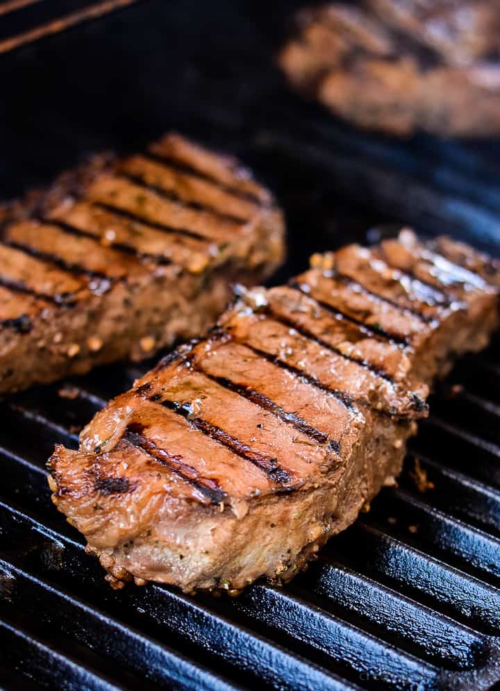 Homemade steak marinade is an easy way to kick up the flavor of your steak! This recipe is easy and tastes incredible! #marinade #dinnerrecipe #lowcarb #grilling -from Creations by Kara 