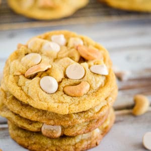 browned butter salted caramel cookies