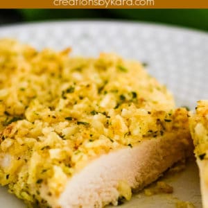 crunchy "fried" potato chip chicken