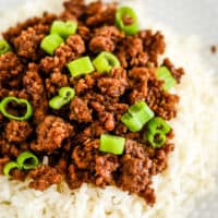 Easy Korean Ground Beef Recipe