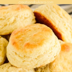 angel biscuits from scratch