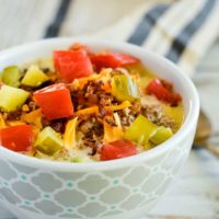 Easy Keto Cheeseburger Soup Recipe