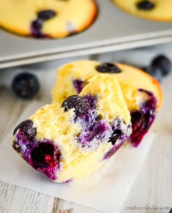 Best Keto Blueberry Muffins Recipe (with almond flour) Creations by Kara