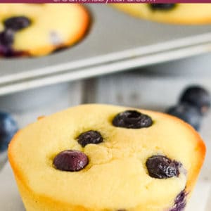 best keto blueberry muffins pinterest collage
