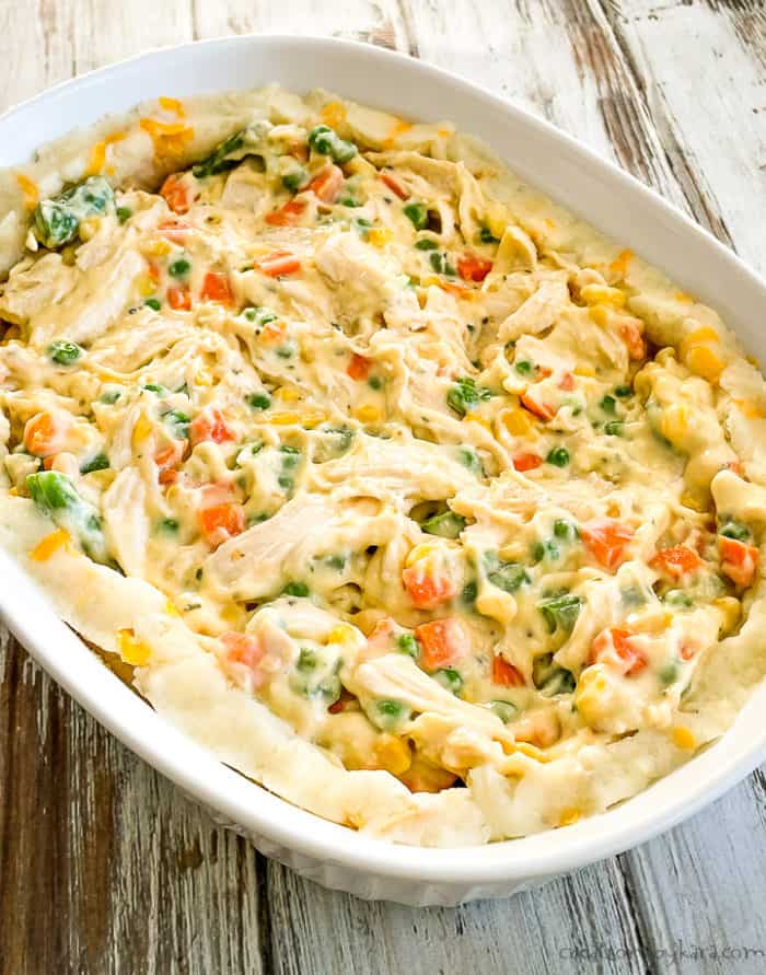 Hearty Chicken Mashed Potato Casserole Recipe Creations by Kara