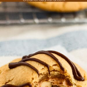 santa surprise cookies recipe collage