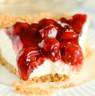 best no bake cherry cheesecake pie recipe