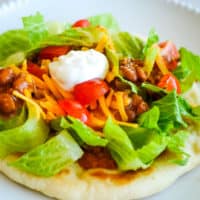 Easier Fry Bread Tacos (AKA Navajo Tacos)