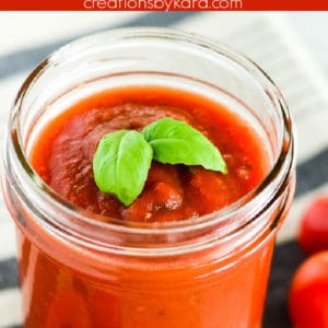 easy home made pizza sauce recipe