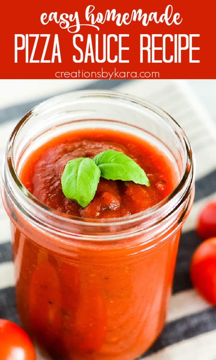 Pizzasauce Rezept mit Handbewegung