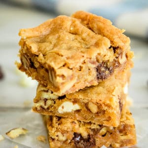 congo bars with coconut and chocolate chips