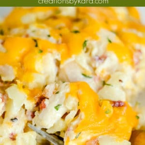 collage for keto bacon ranch chicken casserole