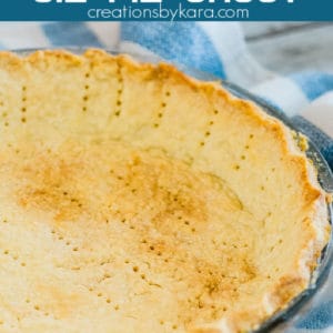 easy oil pie crust recipe collage