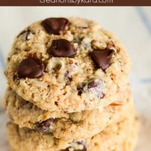 graham cracker chocolate chip cookie recipe collage