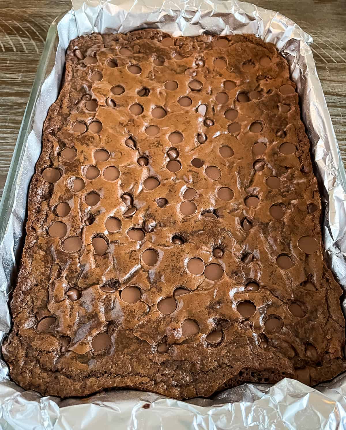 pan of chocolate chip bowines