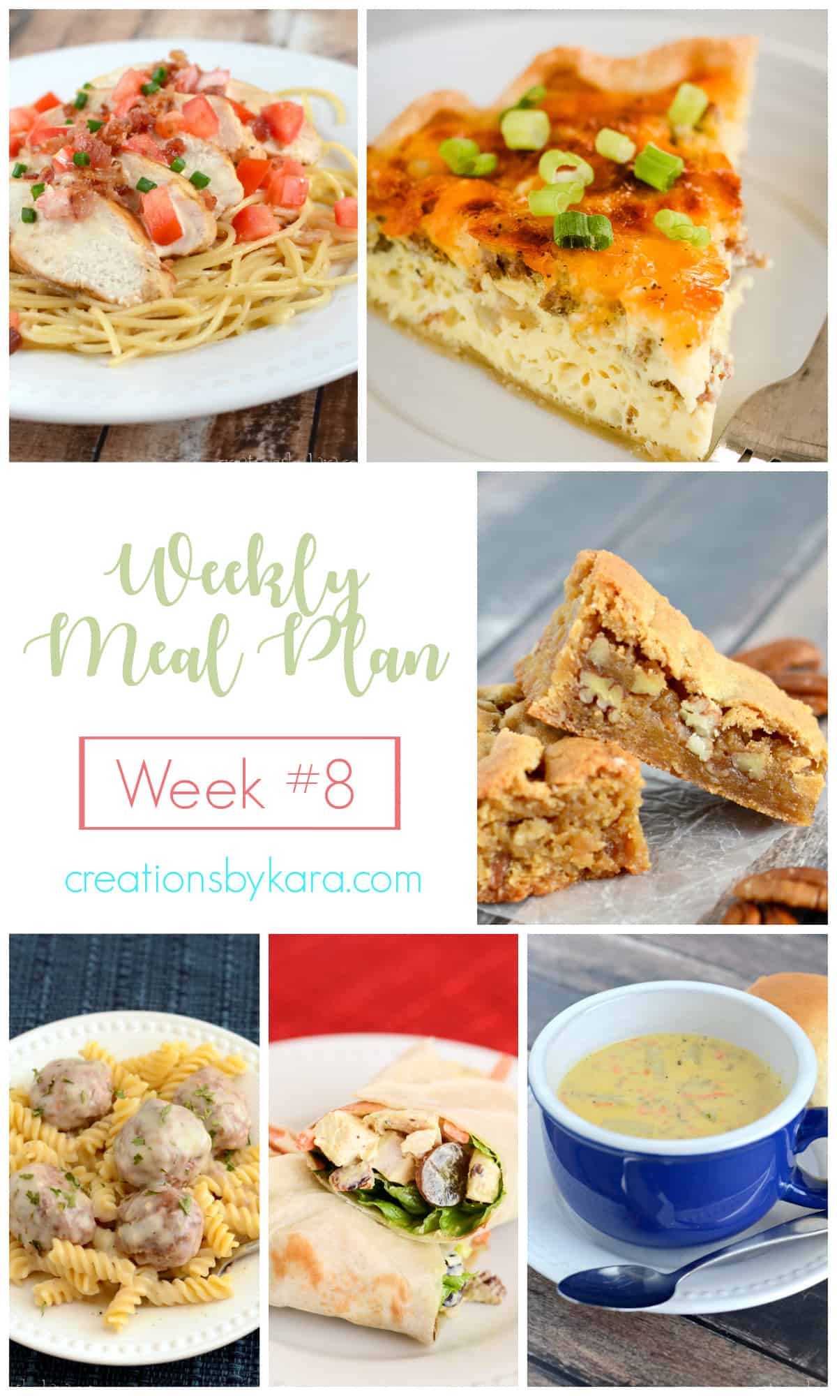 collage -weekly meal plan #8