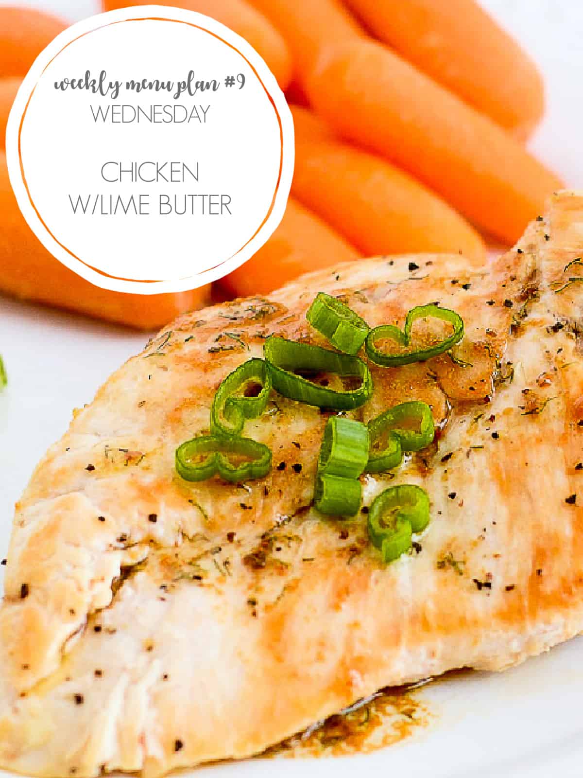 lime butter chicken for weekly menu