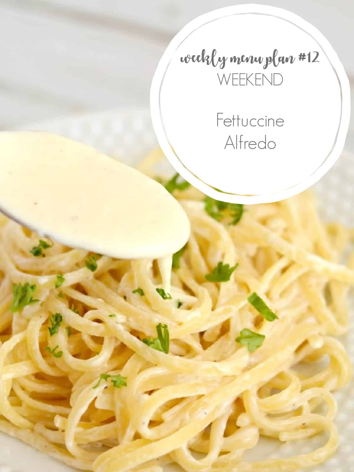 alfredo sauce for meal plan #12