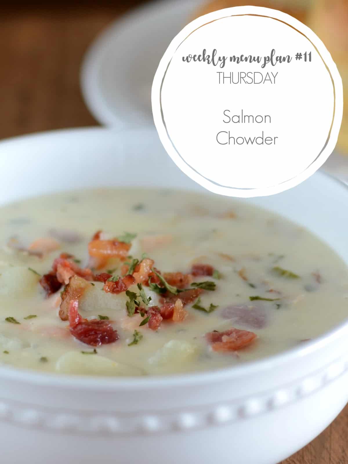salmon chowder for meal plan #11