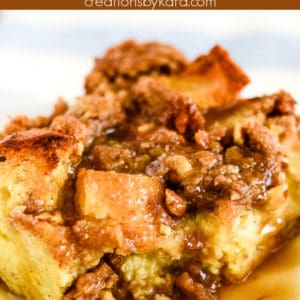 overnight baked french toast recipe collage