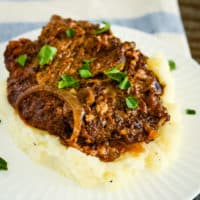 Perfectly Tender Crock Pot Cube Steak