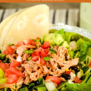 sweet pork cafe rio salad copycat